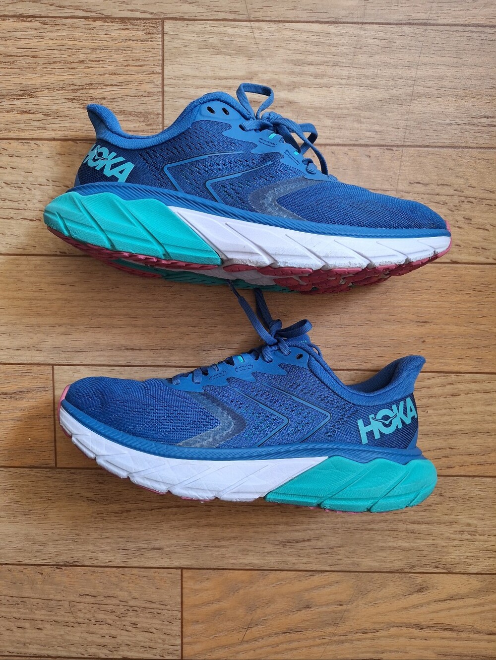Hoka Arahi 5 Women's Vallarta Blue / Atlantis Size 9B - Picture 14 of 15